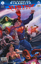 Cover of Rinascita. Justice League