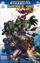 Cover of Rinascita. Suicide Squad. Harley Quinn