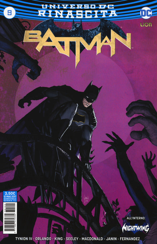 Cover of Rinascita. Batman