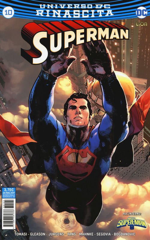 Cover of Rinascita. Superman