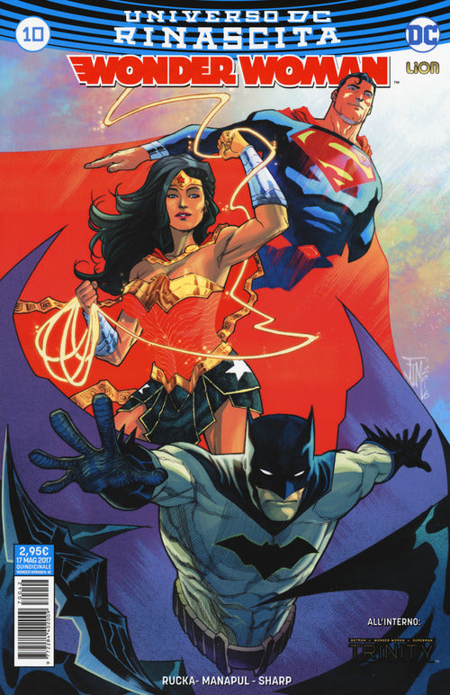 Cover of Rinascita. Wonder Woman