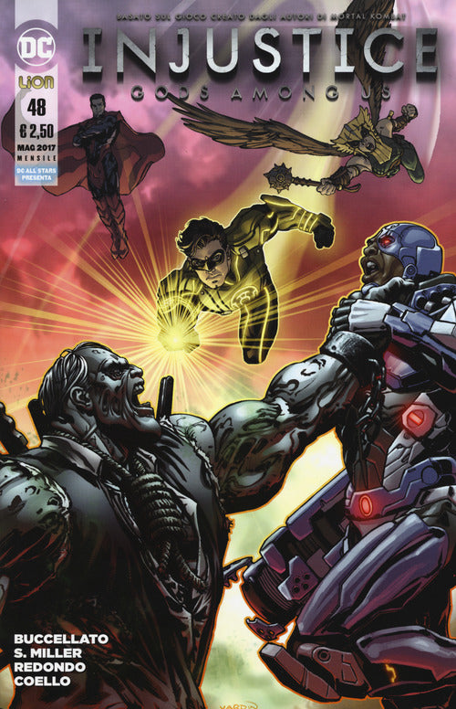 Cover of Injustice. Gods among us