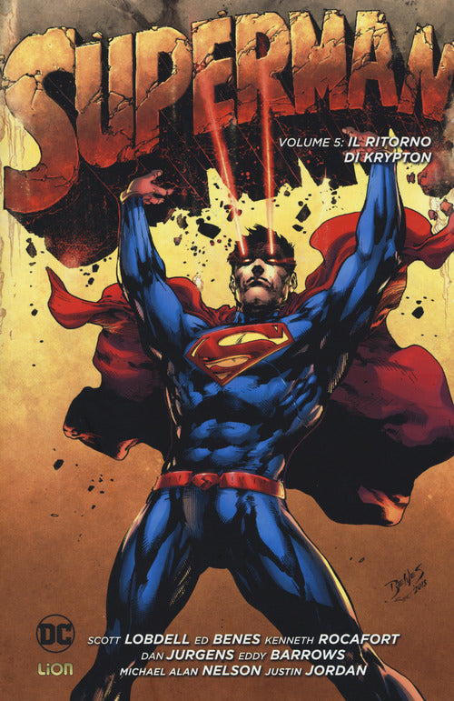 Cover of ritorno di Krypton. Superman