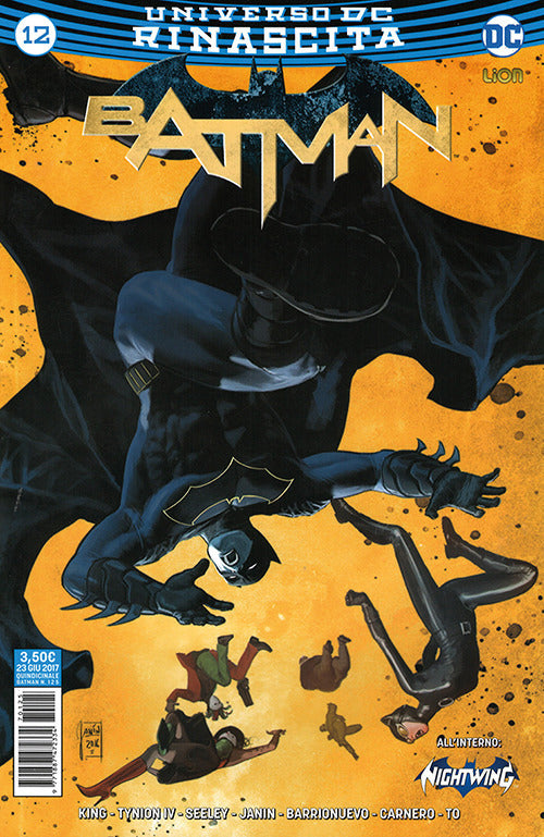 Cover of Rinascita. Batman