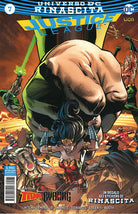 Cover of Rinascita. Justice League