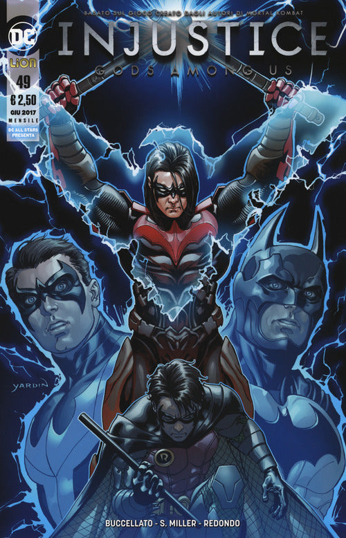 Cover of Injustice. Gods among us