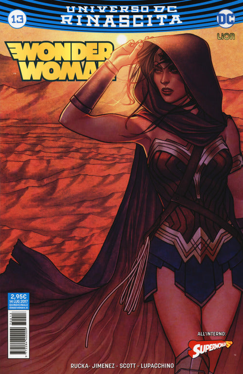 Cover of Rinascita. Wonder Woman