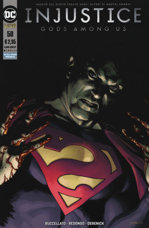 Cover of Injustice. Gods among us