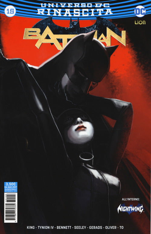 Cover of Rinascita. Batman