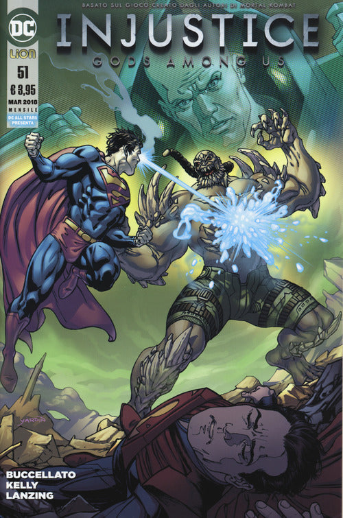 Cover of Injustice. Gods among us