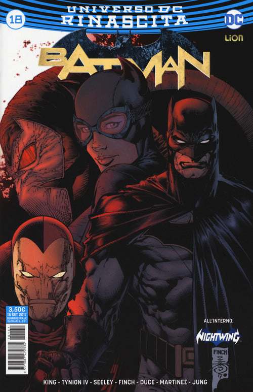 Cover of Rinascita. Batman