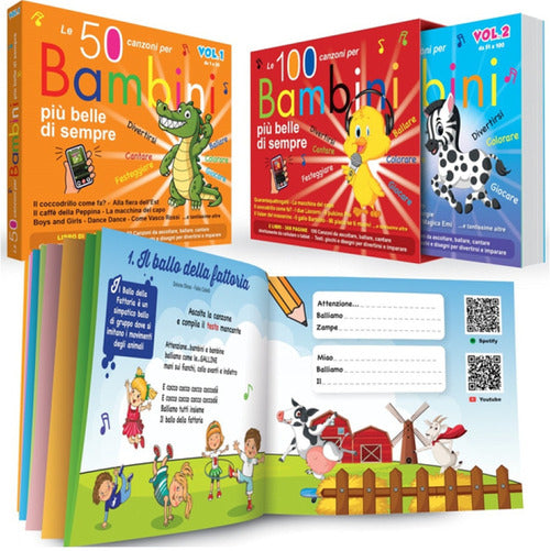 Cover of 100 canzoni per bambini