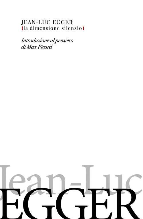 Cover of dimensione silenzio. Introduzione al pensiero di Max Picard