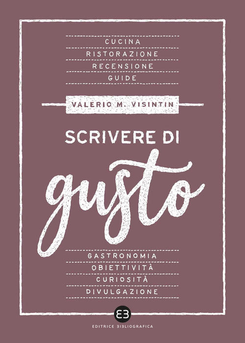 Cover of Scrivere di gusto
