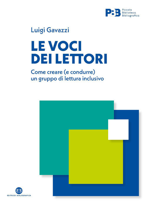 Cover of voci dei lettori. Come creare (e condurre) un gruppo di lettura inclusivo