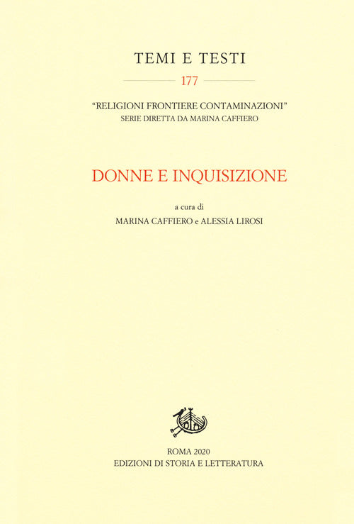 Cover of Donne e Inquisizione