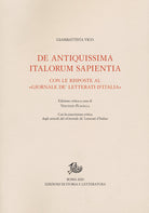 Cover of De antiquissima italorum sapientia