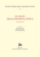 Cover of logos nella filosofia antica. Cinque studi
