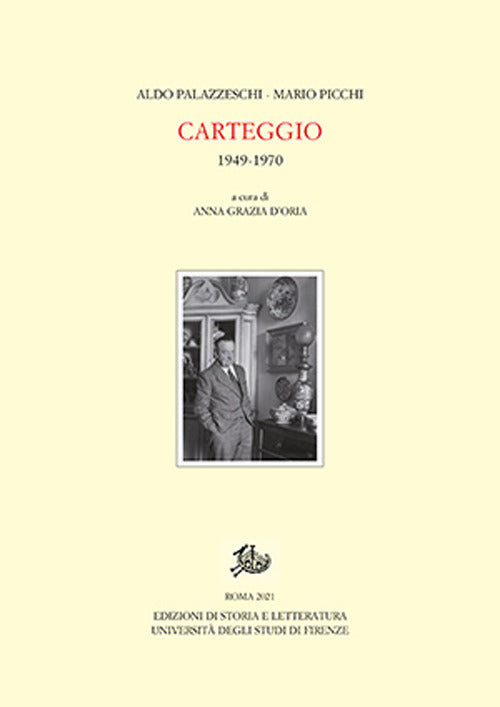 Cover of Carteggio 1949-1970