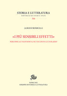 Cover of più sensibili effetti». Percorsi attraverso il Settecento letterario