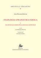 Cover of Filologia umanistica greca