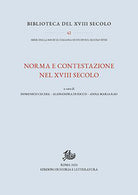 Cover of Norma e contestazione nel XVIII secolo