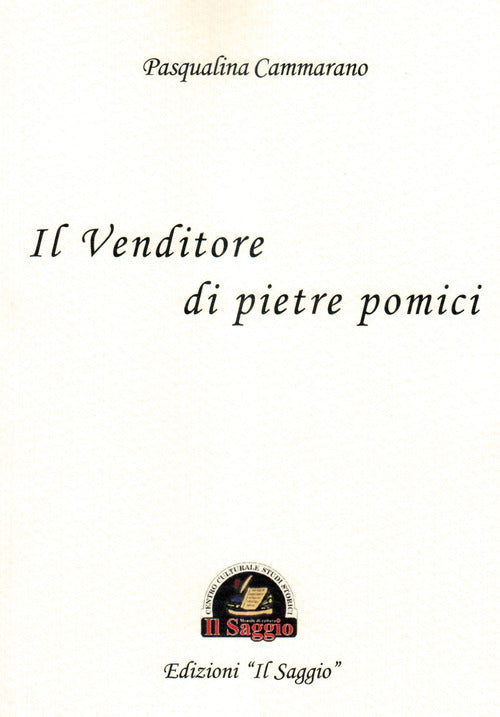 Cover of venditore di pietre pomici