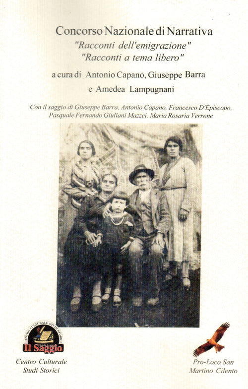 Cover of Concorso nazionale di narrativa. «Racconti sull'emigrazione», «Racconti a tema libero»
