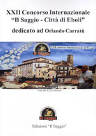 Cover of 22° concorso internazionale «Il saggio. Città di Eboli» dedicato ad Orlando Carratù