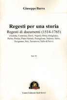 Cover of Regesti per una storia