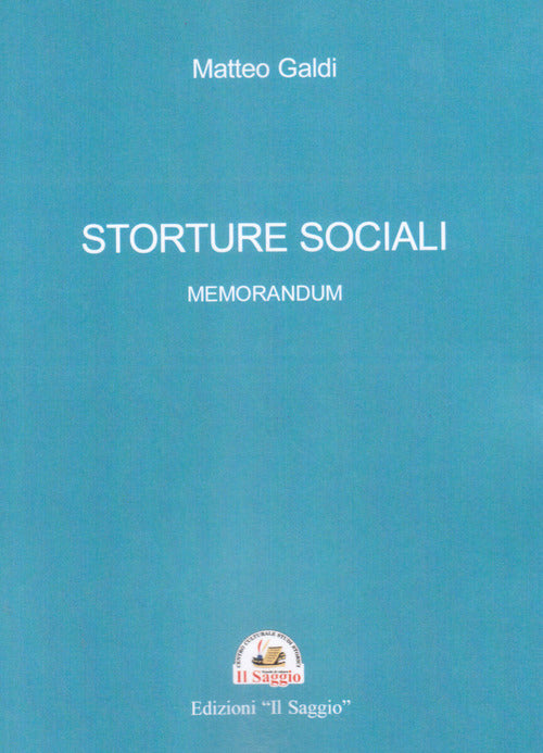 Cover of Storture sociali. Memorandum