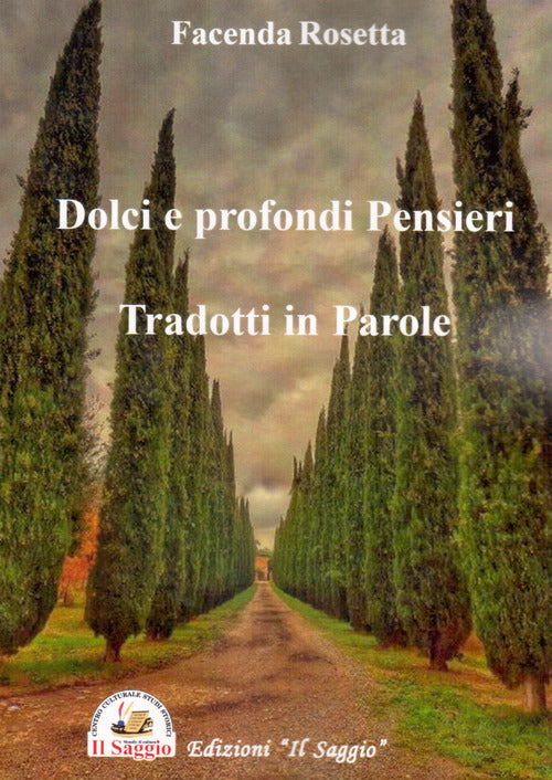 Cover of Dolci e profondi pensieri, tradotti in parole