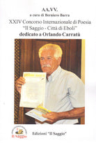 Cover of XXIV Concorso internazionale di poesia "Il Saggio - Città di Eboli" dedicato a Orlando Carratù