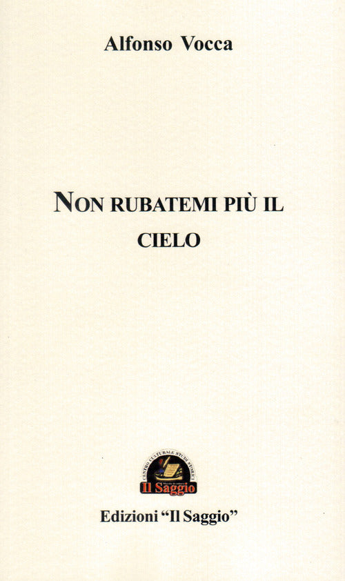 Cover of Non rubatemi più il cielo