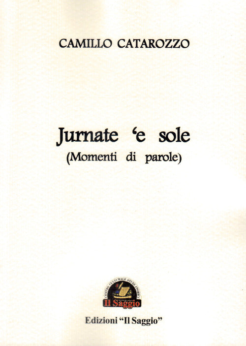 Cover of Jurnate ‘e sole (Momenti di parole)