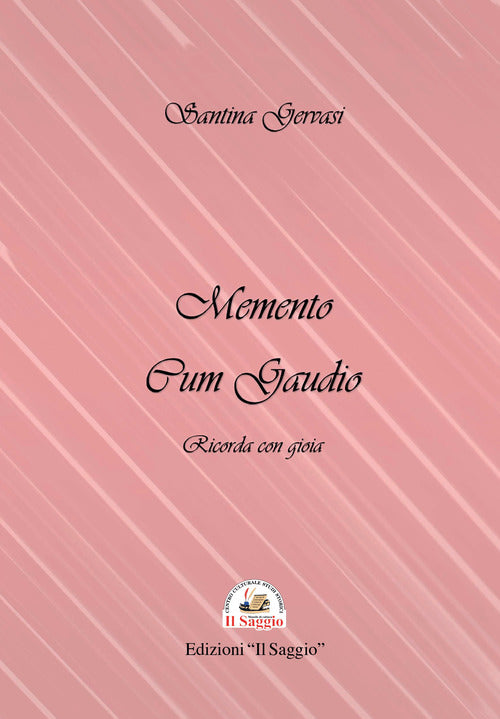 Cover of Memento cum Gaudio. Ricorda con gioia