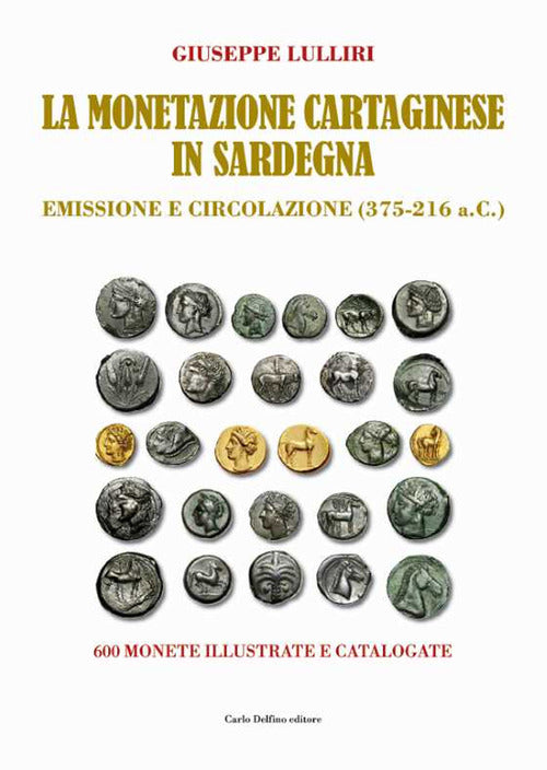 Cover of monetazione cartaginese in Sardegna. Emissione e circolazione (375-216 a.C.)