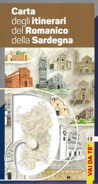 Cover of Carta degli itinerari del romanico della Sardegna