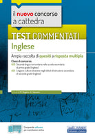 Cover of nuovo concorso a cattedra. Test commentati Inglese. Ampia raccolta di quesiti a risposta multipla. Classi A25, A24
