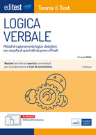 Cover of EdiTest. Logica verbale. Metodi di ragionamento logico-deduttivo con raccolta di quiz tratti da prove ufficiali