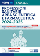 Cover of 8000 quiz professioni sanitarie area scientifica e farmaceutica per la preparazione ai test di accesso