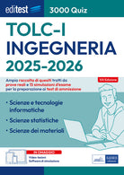 EdiTEST. Ingegneria. 3000 quiz. TOLC-I 2025-26