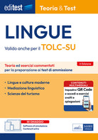 EdiTEST. Lingue. Teoria & test. Nozioni teoriche ed esercizi commentati per la preparazione ai test di ammissione