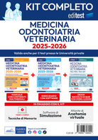Kit completo EdiTEST Medicina, Odontoiatria, Veterinaria 2025-2026
