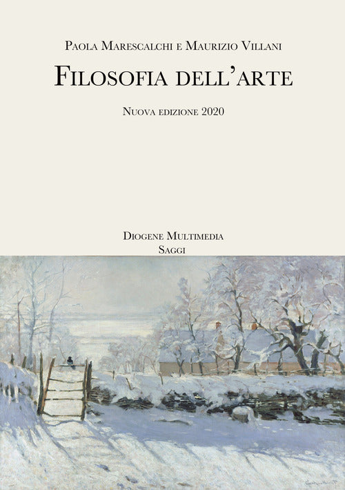 Cover of Filosofia dell'arte