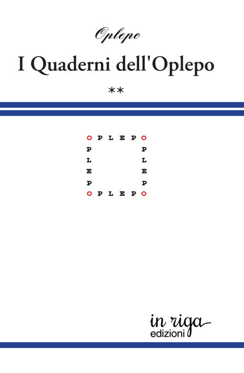 I quaderni dell'Oplepo. Vol. 2
