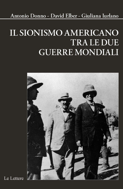 Cover of sionismo americano tra le due guerre mondiali