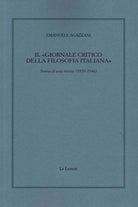 Il Giornale critico della filosofia italiana. Storia di una rivista (1920-1946)