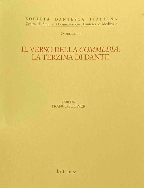 Il verso della Commedia: la terzina di Dante