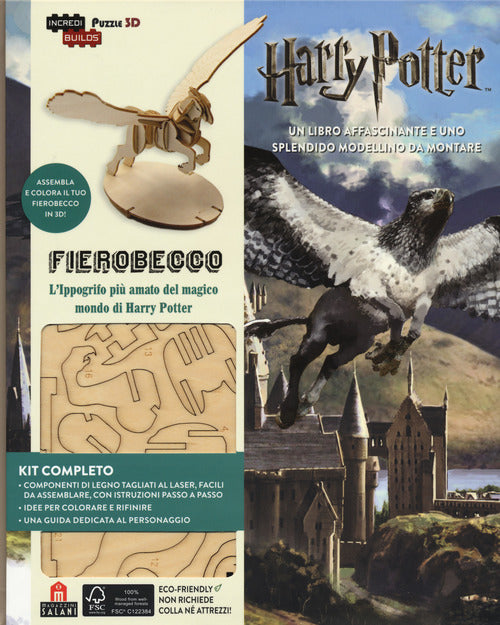 Cover of Fierobecco. Harry Potter. Incredibuilds puzzle 3D da J. K. Rowling